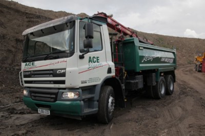 Ace Liftaway lorry.